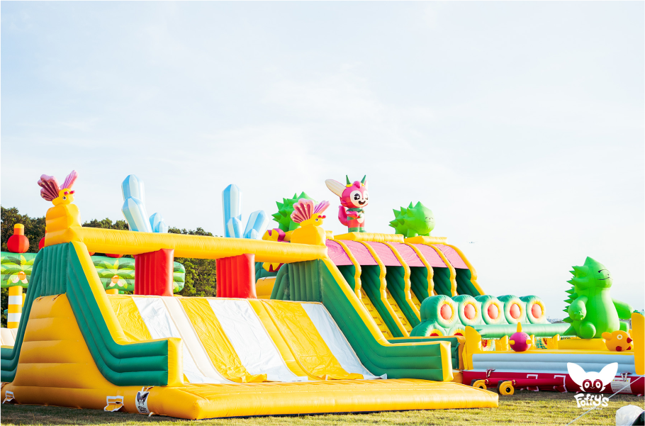 Inflatable Castle Obstacle Course
