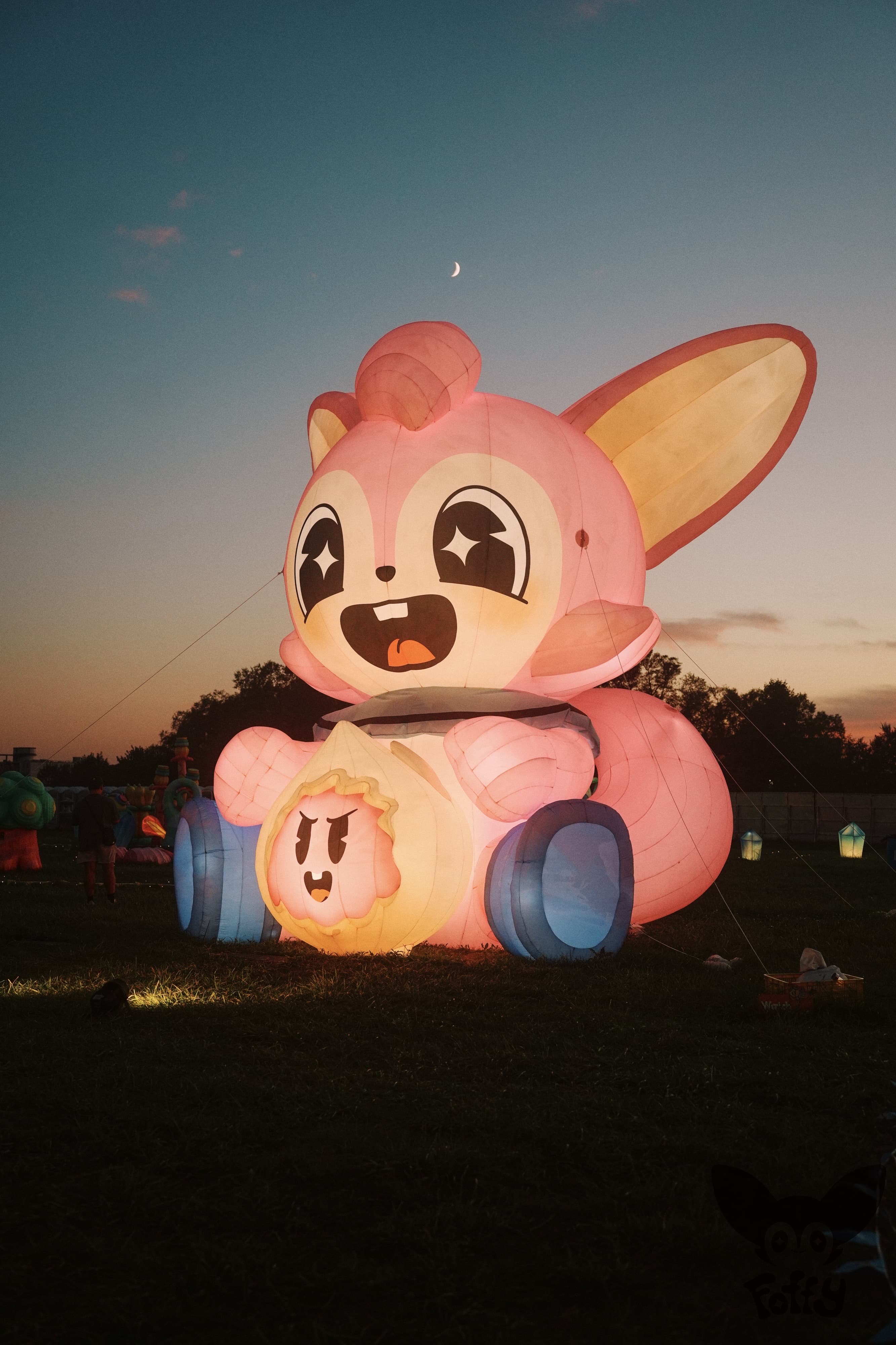 Soft and Cute Inflatable Installations